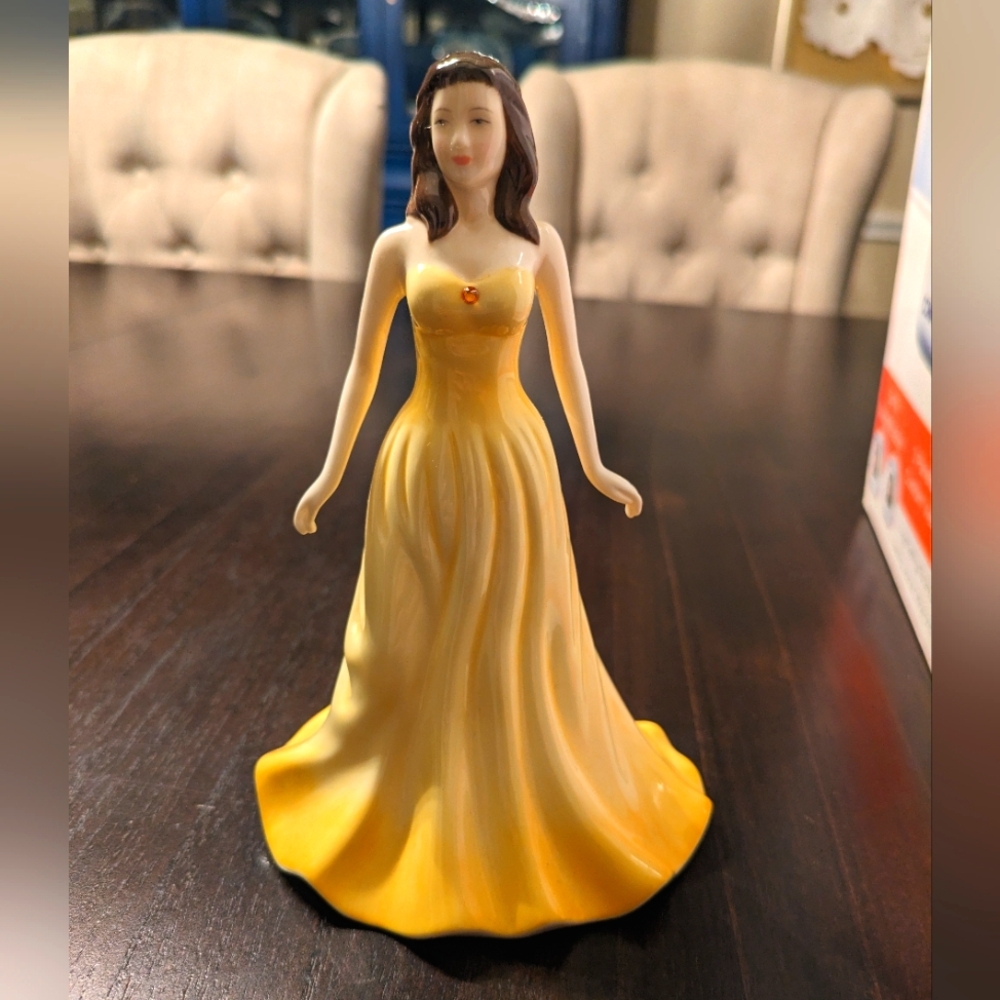 Royal Doulton HN 4980 November Topaz Figurine The Gemstones Collection
